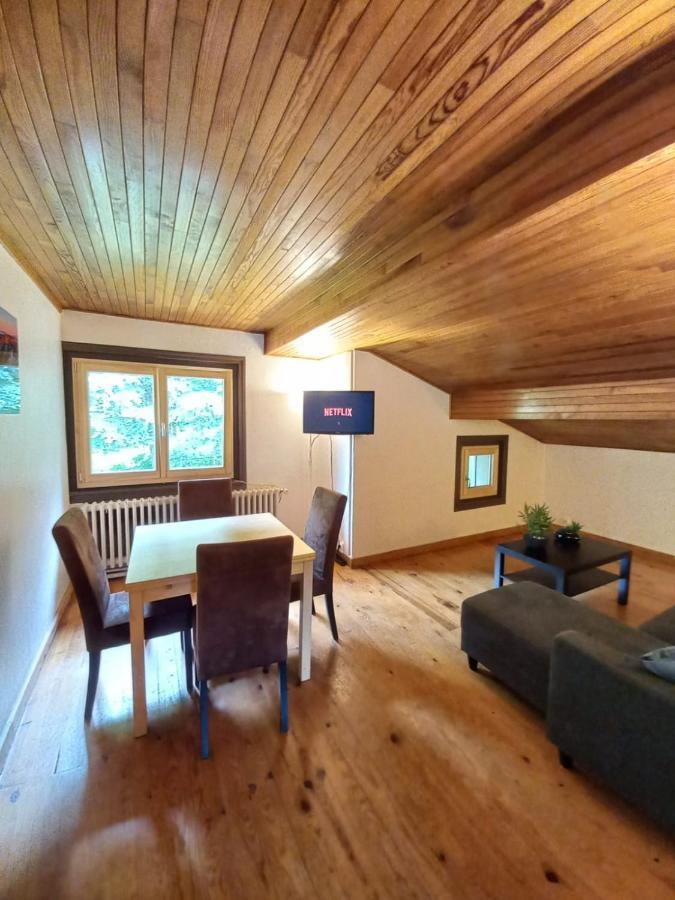 Logement Mansarde Dans Maison Avec Jardin En Bord De Piste, Vue Montagne ليز أوش المظهر الخارجي الصورة